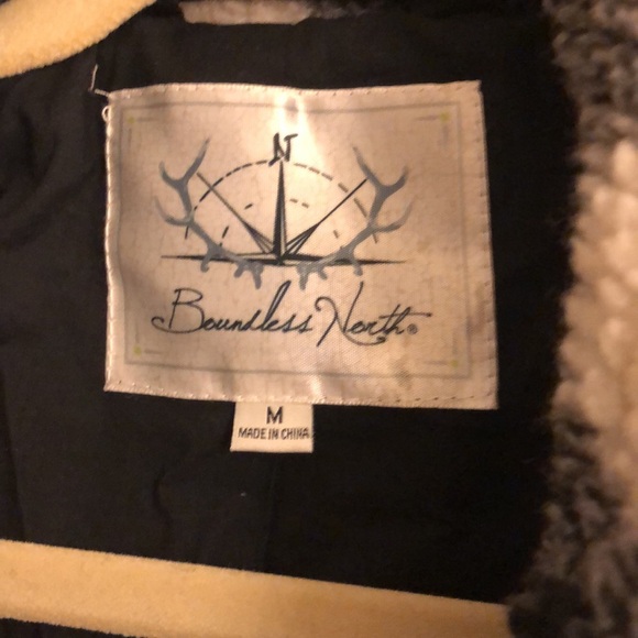 NWT Boundless North Sundance Catalog Black Plaid Jacket medium - Picture 2 of 4